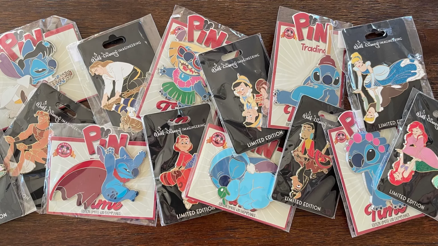 Disney Mystery Pin Set - Disney Character Reflections